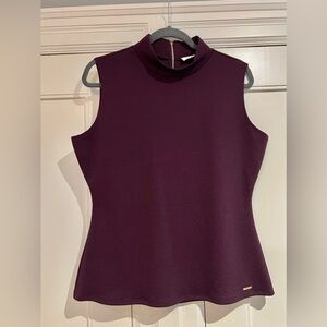 CALVIN KLEIN Top, Sleeveless, Size L, NWOT